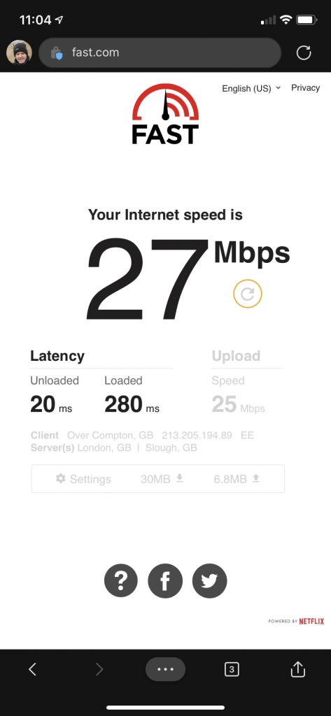 EE 27Mbps