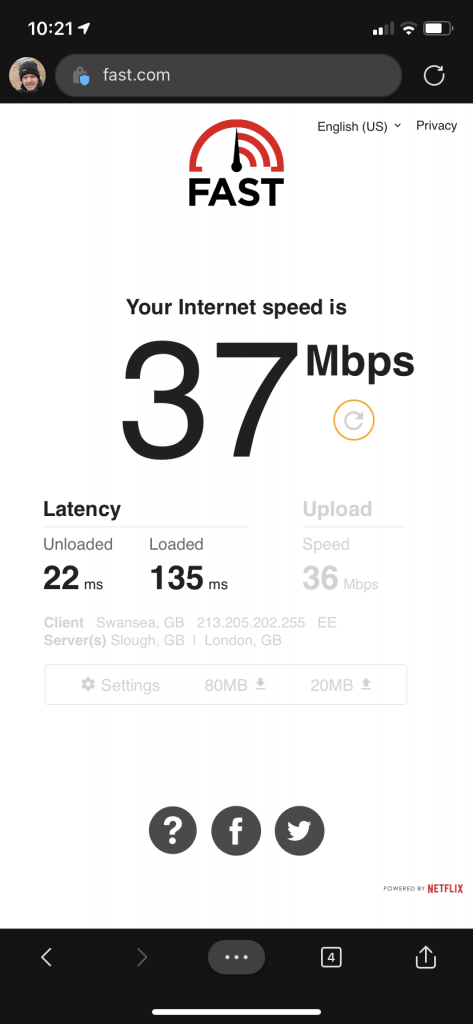 EE 37Mbps