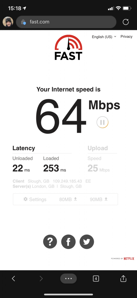 EE 64Mbps