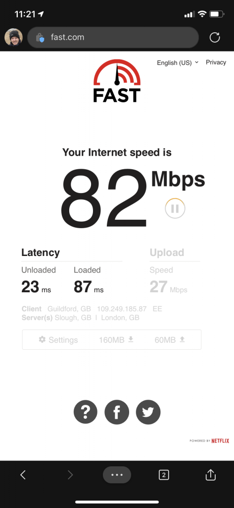 EE 82Mbps