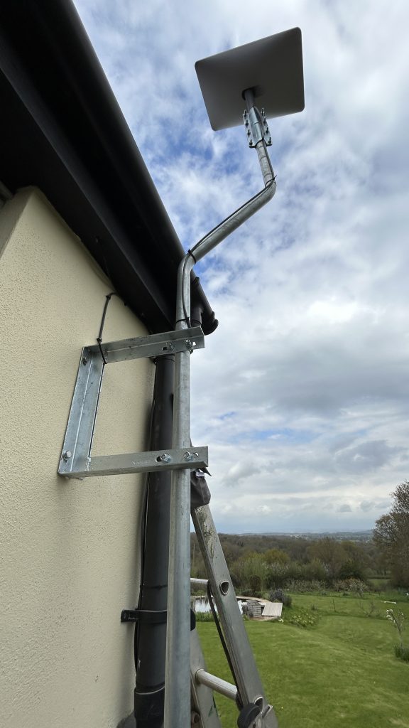 Starlink Dish & RJ45 Cabling Installation Residential 2