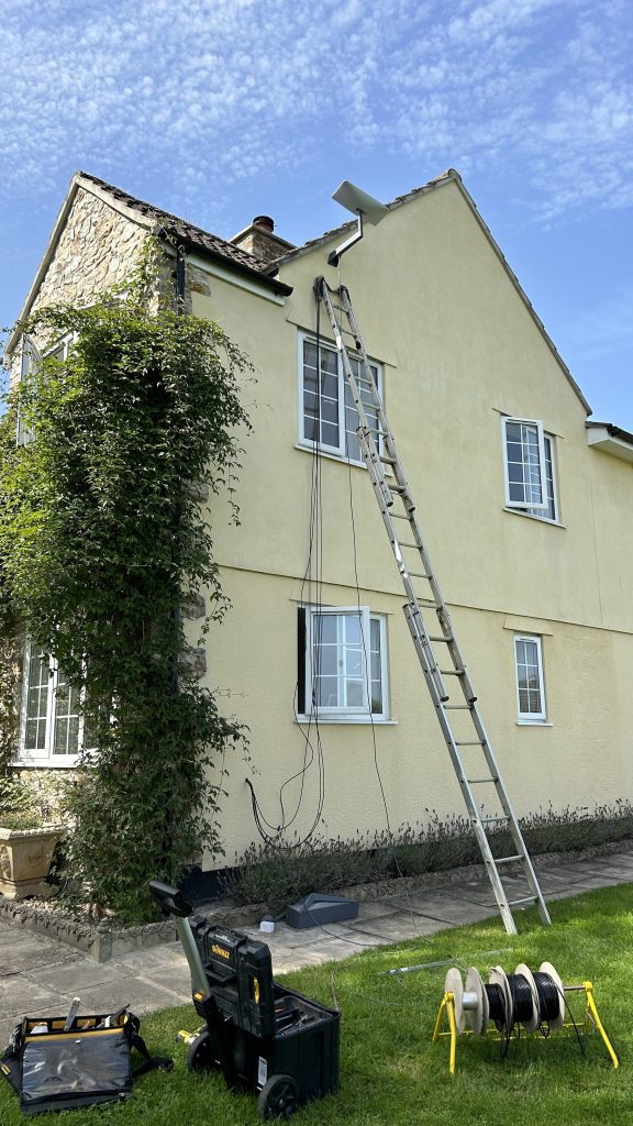 Starlink Dish & RJ45 Cabling Installation Residential